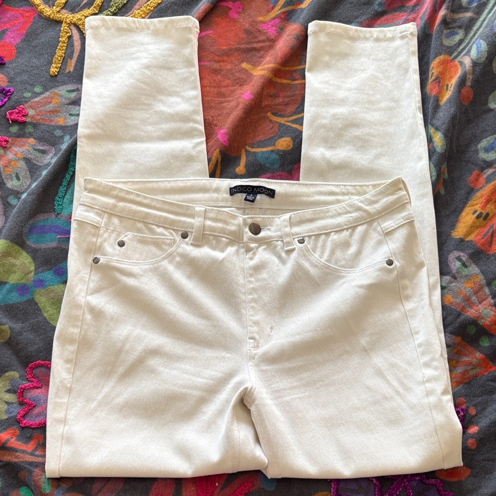 Chico's Women's White Skinny Jeans